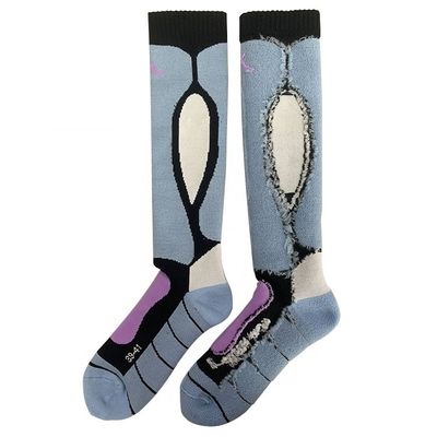 Αντι ιδρώτα γυναικεία απόδοση Custom Knee High Long Thick 100% Merino Wool Σκι κάλτσες