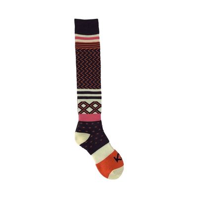 Τυπώστε πρότυπο Γυναίκες Wool Skiing Knee Warm Long Sports Tricked Socks Σκληρές αθλητικές κάλτσες