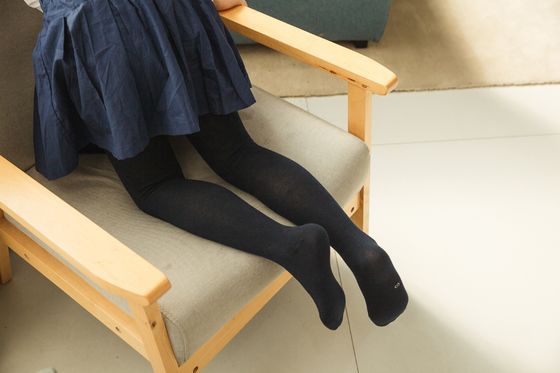 Υφασμένα Custom Κορίτσια Σχολικά Tights Combed Cotton Compression Θερματικά Tights Leggings για παιδιά