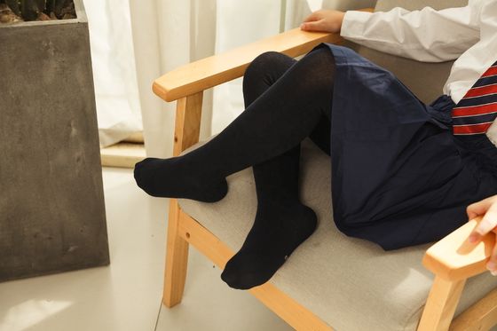 Υφασμένα Custom Κορίτσια Σχολικά Tights Combed Cotton Compression Θερματικά Tights Leggings για παιδιά