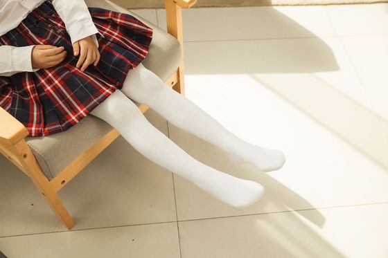 Υφασμένα Custom Κορίτσια Σχολικά Tights Combed Cotton Compression Θερματικά Tights Leggings για παιδιά
