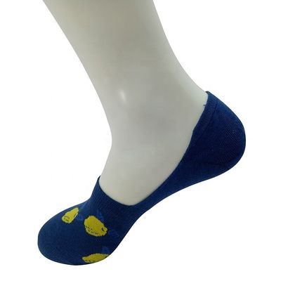 80% Κομμωμένο Βαμβάκι 17% Πολυαμίδιο 3% Spandex Προσαρμοσμένες αόρατες κάλτσες για άνδρες και γυναίκες