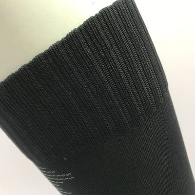 Καλοκαιρινή σεζόν Unisex μαύρη συμπίεση αθλητικές κάλτσες 100% πολυεστέρα 15-20 Cm μήκος σωλήνα