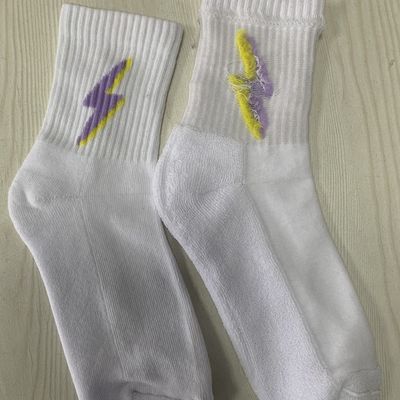 Καθημερινές κάλτσες για γυναίκες Custom Color Logo OEM Combed Cotton Half-Loop Ankle Cute Socks