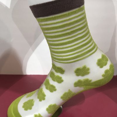 Βαμβάκι Νάιλον κάλτσες ομορφιάς Custom Logo Oem μοντέρνα μόδα γυάλινες κάλτσες για γυναίκες όλο το χρόνο