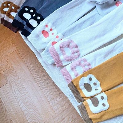 Εύκολα τσαγιό για μωρά με 3D αυτιά και χαριτωμένα σχέδια ζώων σε παχύ βαμβάκι