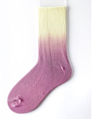 75% βαμβακερό ύφασμα Mid Calf Crew Tie Dye Socks για Unisex σε 39-42 EU μέγεθος