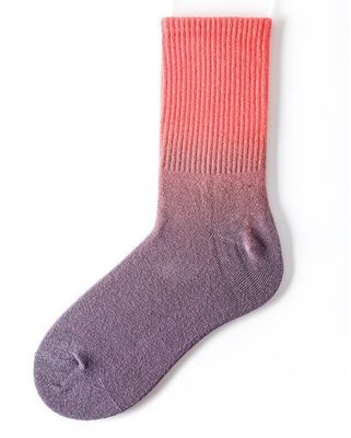 75% βαμβακερό ύφασμα Mid Calf Crew Tie Dye Socks για Unisex σε 39-42 EU μέγεθος