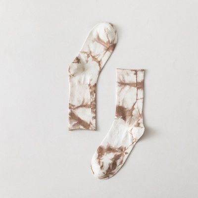 2000 ζευγάρια Unisex Tie Dye Socks Βαμβάκι Πολυεστέρα Spandex Μέγεθος 39-42 ΕΕ άμεση προμήθεια