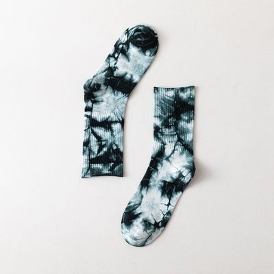 2000 ζευγάρια Unisex Tie Dye Socks Βαμβάκι Πολυεστέρα Spandex Μέγεθος 39-42 ΕΕ άμεση προμήθεια