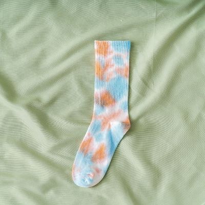 2000 ζευγάρια Unisex Tie Dye Socks Βαμβάκι Πολυεστέρα Spandex Μέγεθος 39-42 ΕΕ άμεση προμήθεια