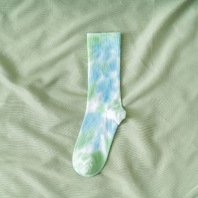 Κανονικό στυλ Tie Dye Long Tube Unisex κάλτσες με βαμβάκι πολυεστέρα υλικό Spandex