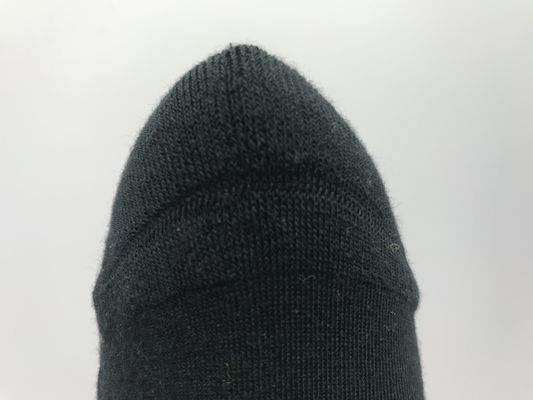 Φιλικές προς το δέρμα και ανθεκτικές μαύρες βαμβακερές κάλτσες συμπίεσης για επαγγελματίες αθλητές