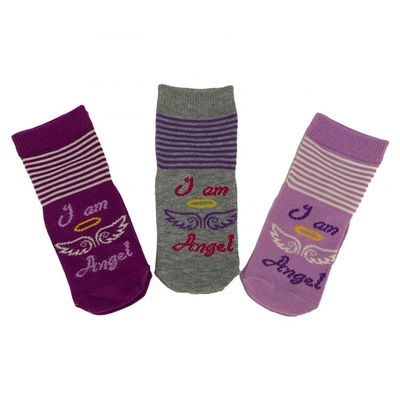 Χωρίς ανίχνευση βελόνων Happy Newborn Slouch High Socks για παιδιά Κορίτσις Long Socks 12-24M