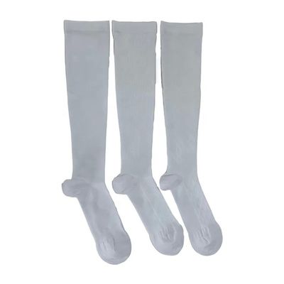 Χειμερινό Custom Warm Long Compression πάνω από το Γόνατο κάλτσες για γυναίκες με λευκό πόδι υψηλό