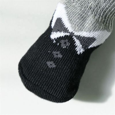 4PCS Ζεστά παπούτσια για σκυλάκια μαλακά αναπνευστικά πλέγματα για κατοικίδια κάλτσες για μικρά σκυλιά υψηλό στυλ πληρώματος