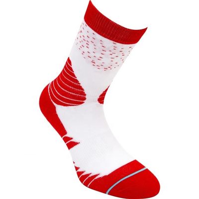 Πιο δημοφιλές Custom Cotton Sports Team Socks Red Beauty Design για αθλητικές επιδόσεις