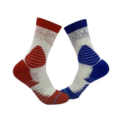 Πιο δημοφιλές Custom Cotton Sports Team Socks Red Beauty Design για αθλητικές επιδόσεις