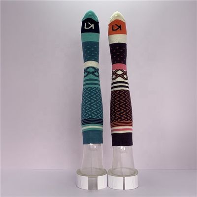 Πορτοκαλί Custom Warm Comfortable Lady Knee Thick Wool Long Sports Knitted Socks Women Knee High Socks Πορτοκαλί για γυναίκες