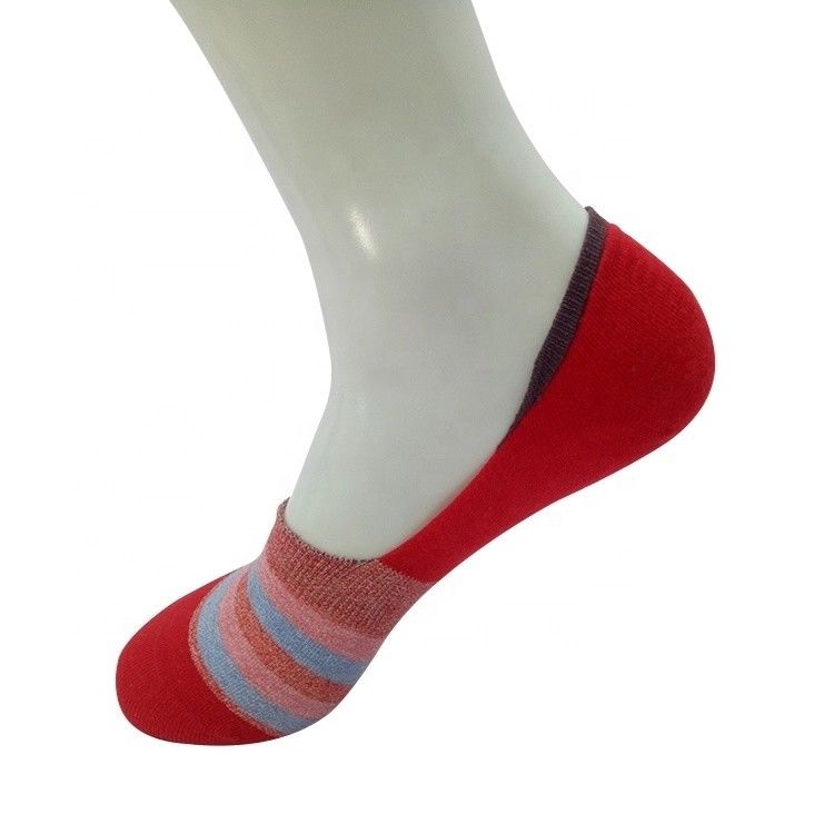 80% Κομμωμένο Βαμβάκι 17% Πολυαμίδιο 3% Spandex Προσαρμοσμένες αόρατες κάλτσες για άνδρες και γυναίκες