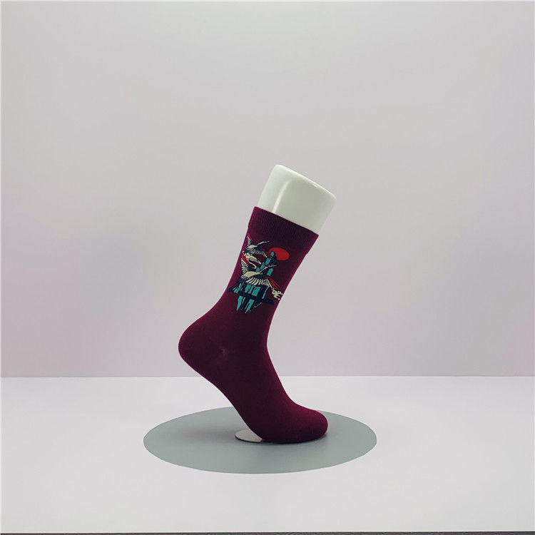 Εκτύπωση Custom Cotton Long Slouch Socks για γυναίκες Ανθεκτικές στον ιδρώτα Χωρίς ανίχνευση βελόνων