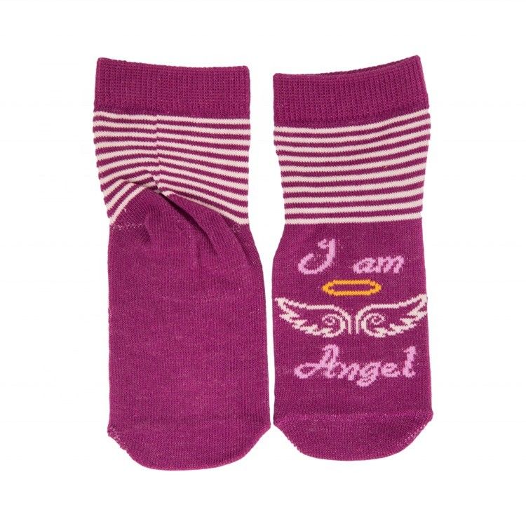 Χωρίς ανίχνευση βελόνων Happy Newborn Slouch High Socks για παιδιά Κορίτσις Long Socks 12-24M